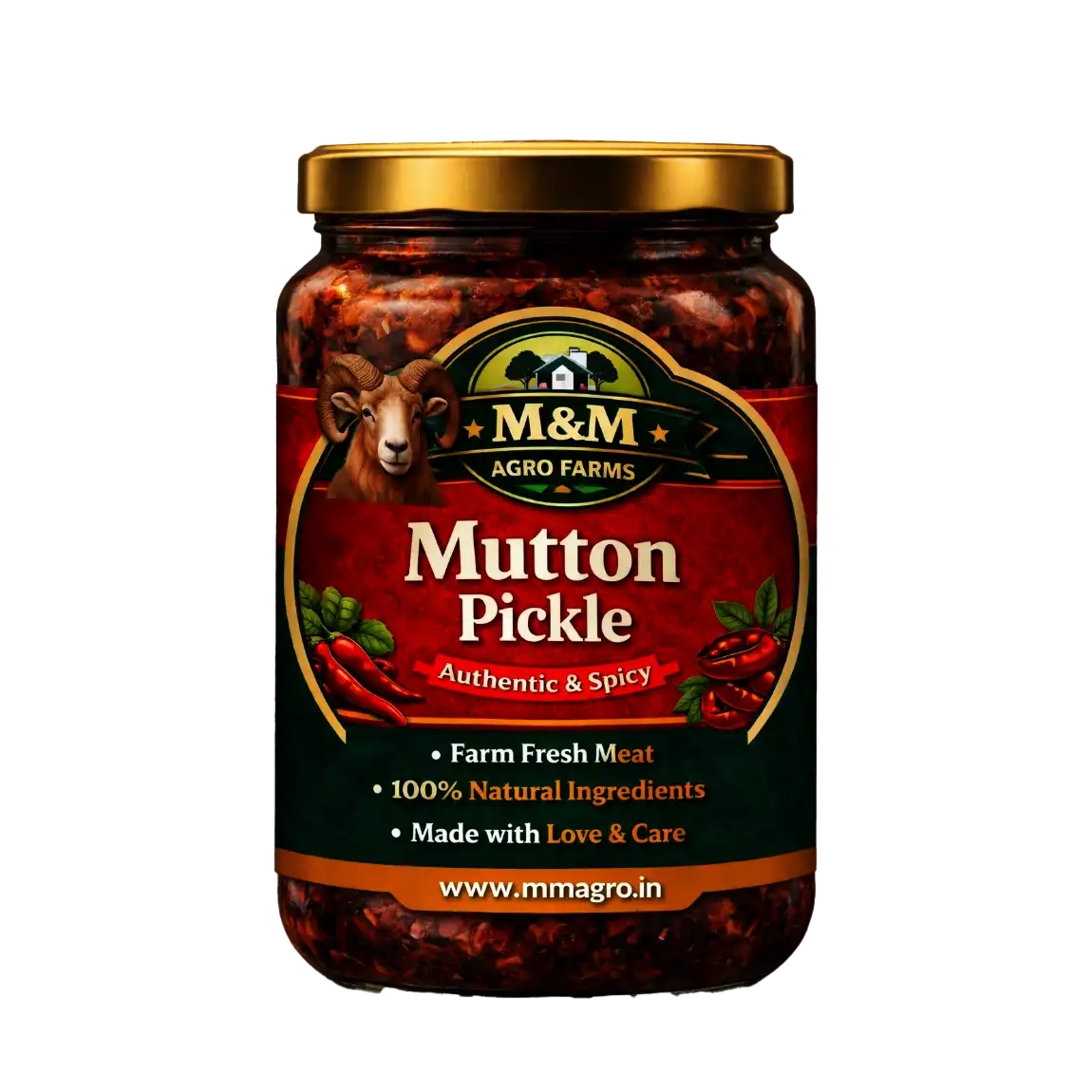 Mutton Pickle 250 gms - Fresh Mutton